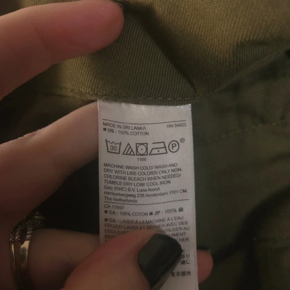 Banana Republic Pants Mens 32x32 Olive Cargo Relaxed Cotton Twill Straight Leg